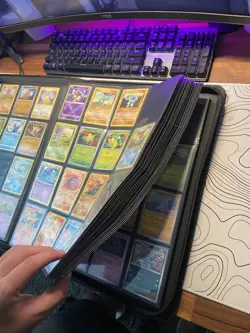 16 Pocket Pokemon Cards Binder - Holds 1024 cards - Black - UK seller? Brand new - Image 5