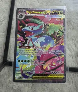 Mega Venusaur EX SIR 177/132 Mega Evolution English Pokemon TCG Near Mint Card - Image 1