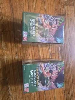ONE PIECE CARD GAME TCG LEGACY OF THE MASTER Double Pack DP 08 English - Image 2