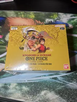 One Piece Card Game - Kingdoms of Intrigue (OP04) - Booster Box - English - Image 1