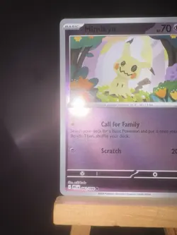 Mimikyu 042/094 Me02: Phantasmal Flames Reverse Holo NM Pokemon TCG Card - Image 5