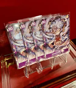 ONE PIECE TCG CARD GAME MONKEY.D. LUFFY GEAR 5 ENGLISH LIMITED PROMO 041 NEW - Image 2