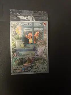 Pokemon Charmander TCG Scarlet and Violet Black Star Holo Promo Card SVP#044 - Image 1