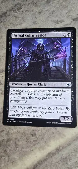 Umbral Collar Zealot MTG Magic Cards NM-M Edge Of Eternities - Image 1