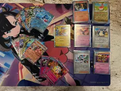 Pokemon Twilight Masquerade Card Lot Of 150 Holos And Exs - Image 1