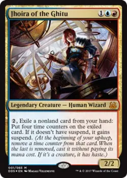 Jhoira of the Ghitu - Foil - Duel Decks: Mind vs. Might #1/065 MTG Magic The Gat - Image 1
