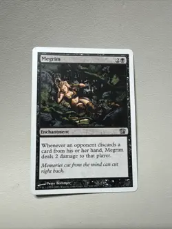 Megrim - 8th Edition - Magic The Gathering - Image 1