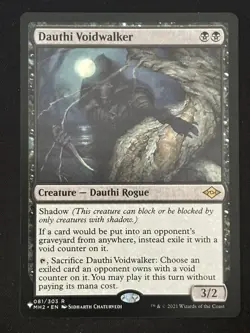 1x MTG Dauthi Voidwalker - The List Reprints (LIST) (MH2) #81 - Magic - Image 1
