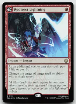 Redirect Lightning R Foil Avatar: The Last Airbender 151 NM - Image 1