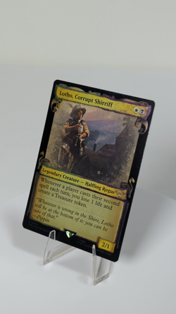 Lotho, Corrupt Shirriff Showcase Scrolls Foil 664 LoTR MTG NM See Video - Image 2