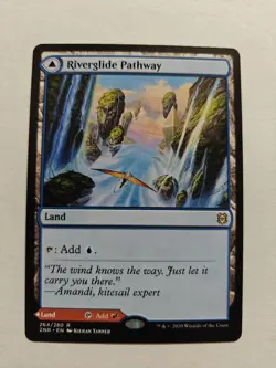 Riverglide Pathway Lavaglide Pathway - ZNR 264 MTG Magic The Gathering - Image 1
