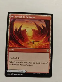 Riverglide Pathway Lavaglide Pathway - ZNR 264 MTG Magic The Gathering - Image 2