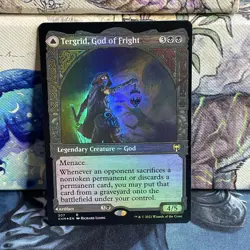 Tergrid, God of Fright (Showcase) Kaldheim #307 FOIL NM - Image 1