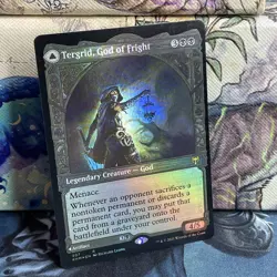 Tergrid, God of Fright (Showcase) Kaldheim #307 FOIL NM - Image 2