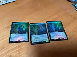 3x buy box promo foil REALMWALKER MN to good condition - Image 1