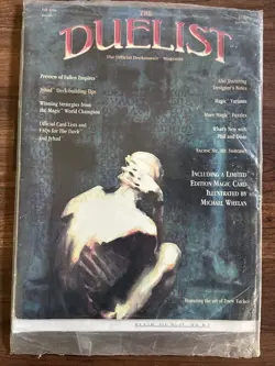 DUELIST MAGAZINE 3 1994 Fall Factory Sealed Magic The Gathering Jyhad Deckmaster - Image 1
