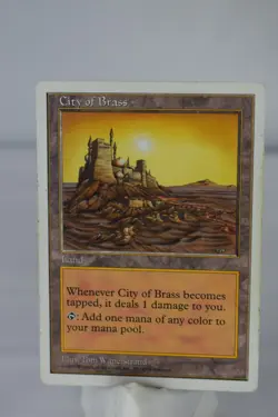 City of Brass - MTG Core Set 5th Edition - MP/HP MTG Magic The Gathering EDH - Image 1