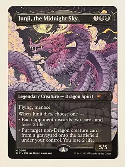 Junji, the Midnight Sky Secret Lair Countdown Encyclopedia Kit Non-Foil MTG NM - Image 1