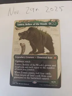 Lumra Bellow of The Woods (Borderless) (0293) Bloomburrow Non-foil MTG NM - Image 2