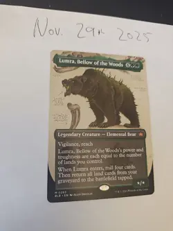 Lumra Bellow of The Woods (Borderless) (0293) Bloomburrow Non-foil MTG NM - Image 3