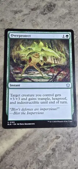 Overprotect Bloomburrow Regular Instant Uncommon MTG NM - Image 1