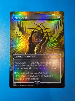 Mox Opal Borderless *FOIL* (Near Mint) | MTG | Magic the Gathering - Image 1