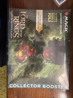 MTG Universes Beyond Lord Of The Rings Collector Booster Box - Sealed - Image 1