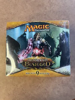 Magic the Gathering Factory Sealed Mirrodin Besieged Fat Pack Bundle MTG NEW - Image 1