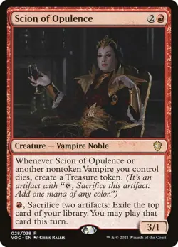 MTG Scion of Opulence RARE Crimson Vow Commander NM/M - Image 1