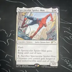 MTG - PRM - Spectacular Spider-Man #1 - Near Mint Non Foil Promo - Image 1