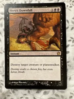 4x Hero’s Downfall - Theros - Non Foil - MTG - Destroy Target Creature - Image 3