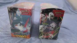 Pokemon TCG Phantasmal Flames & Surging Sparks Booster Box Factory Sealed - Image 4