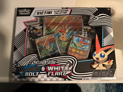 Pokemon Black Bolt & White Flare Victini Illustration Collection Box SV [SEALED] - Image 1