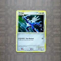 Pokemon TCG- Dialga - 3/95 Call of Legends CL Holo Rare HGSS Metal 2011 Swirl NM - Image 1