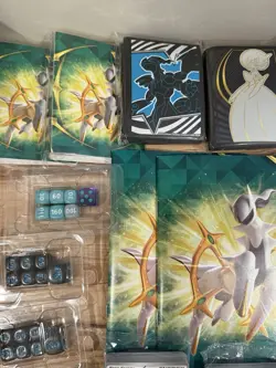 Pokemon TCG Mixed Accessory Lot - Stickers, Energies, Dice, Sleeves Etc - Image 3