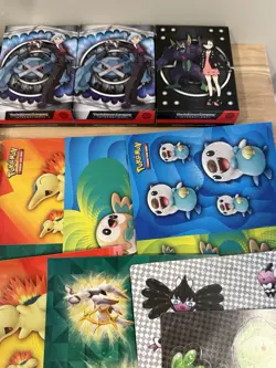 Pokemon TCG Mixed Accessory Lot - Stickers, Energies, Dice, Sleeves Etc - Image 4