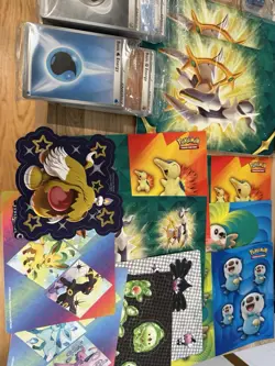 Pokemon TCG Mixed Accessory Lot - Stickers, Energies, Dice, Sleeves Etc - Image 5