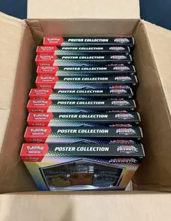 Pokemon SV Prismatic Evolutions Poster Collection LOT OF 10 Shipping FAST - Image 1