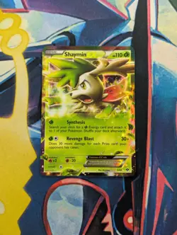 Pokemon 2012 Shaymin EX BW Next Destinies 5/99 LP+ - Image 1