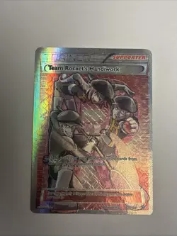 Team Rocket's Handiwork - 124/124 - Fates Collide - MP - Pokemon TCG - Image 1