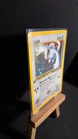 Lugia 9/111 1st Edition Holo Neo Genesis 2000 Pokemon WOTC Vintage Rare SSP lp - Image 2