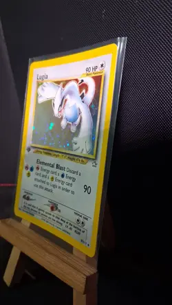 Lugia 9/111 1st Edition Holo Neo Genesis 2000 Pokemon WOTC Vintage Rare SSP lp - Image 4