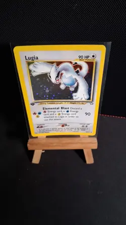 Lugia 9/111 1st Edition Holo Neo Genesis 2000 Pokemon WOTC Vintage Rare SSP lp - Image 5