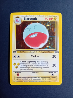Holo 1st Edition Jungle Holo Rare Electrode 2/64 Pokemon TCG LP/EX+ - Image 1