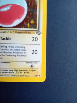 Holo 1st Edition Jungle Holo Rare Electrode 2/64 Pokemon TCG LP/EX+ - Image 5