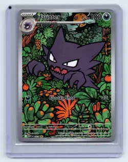 Pokemon TCG Haunter 027 Mega Evolution Illustration Rare Promo NM - Image 1