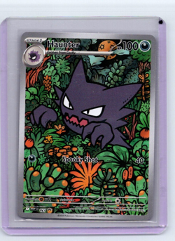 Pokemon TCG Haunter 027 Mega Evolution Illustration Rare Promo NM - Image 1