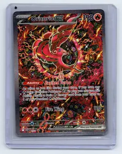 ORICORIO EX 024 Black Star UPC Promo Pokemon TCG Phantasmal Flames - Image 1
