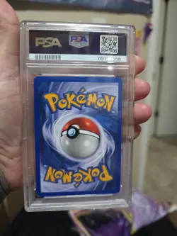 1999 POKEMON Alakazam Base Set 2 #1 HOLO PSA 7 - Image 2
