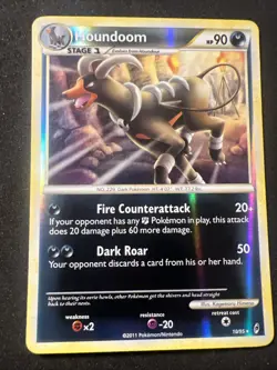 Pokemon TCG Houndoom 10/95 Reverse Holo Rare Call of Legends - Image 1